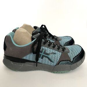 Kuru Shoes Women’s Quantum Jet Size‎ 6.5 Glacial Slate Gray Teal Hiking Outdoor